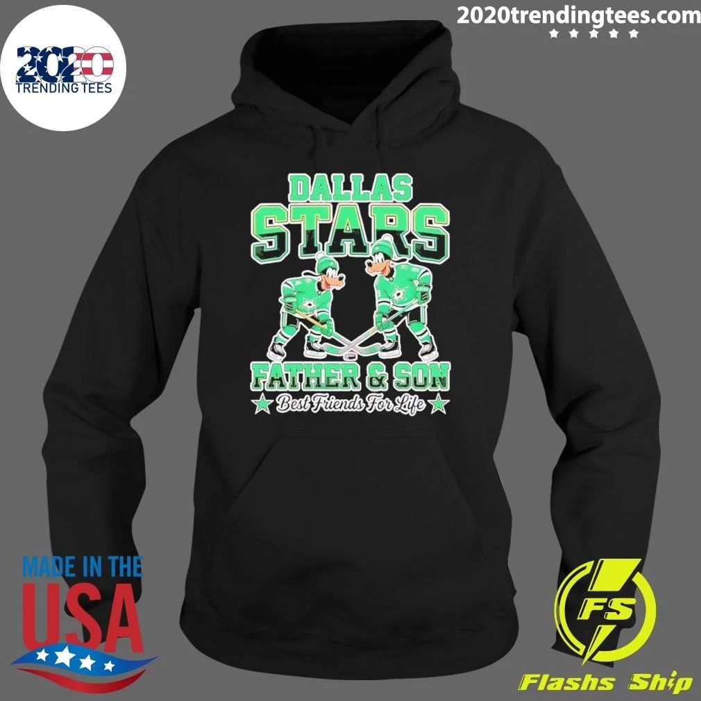 Disney Goofy Dallas Stars Father And Son Best Friends For Life Shirt