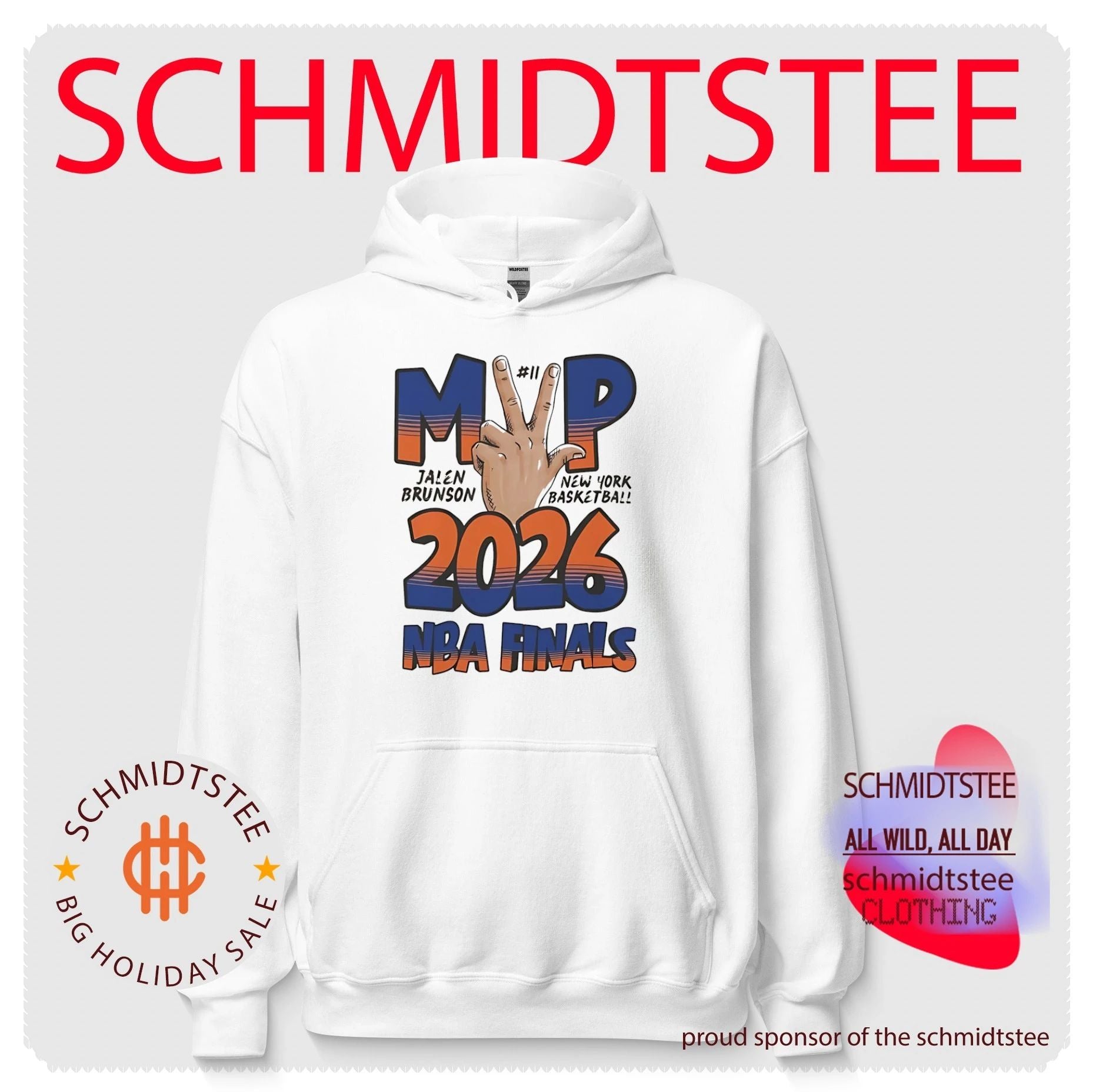 NY Knicks 2026 NBA Finals Jalen Brunson the MVP hand gesture shirt