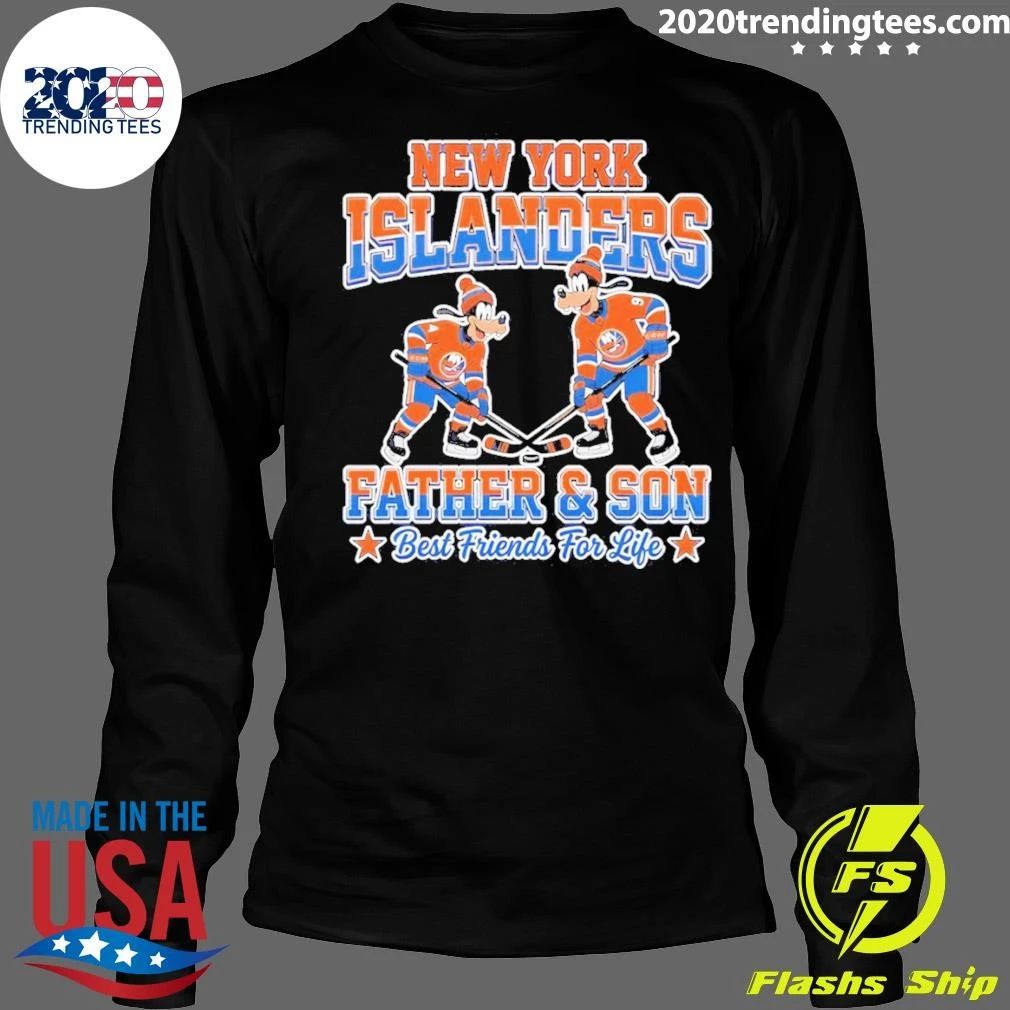 New York Islanders Father And Son Best Friends For Life Shirt