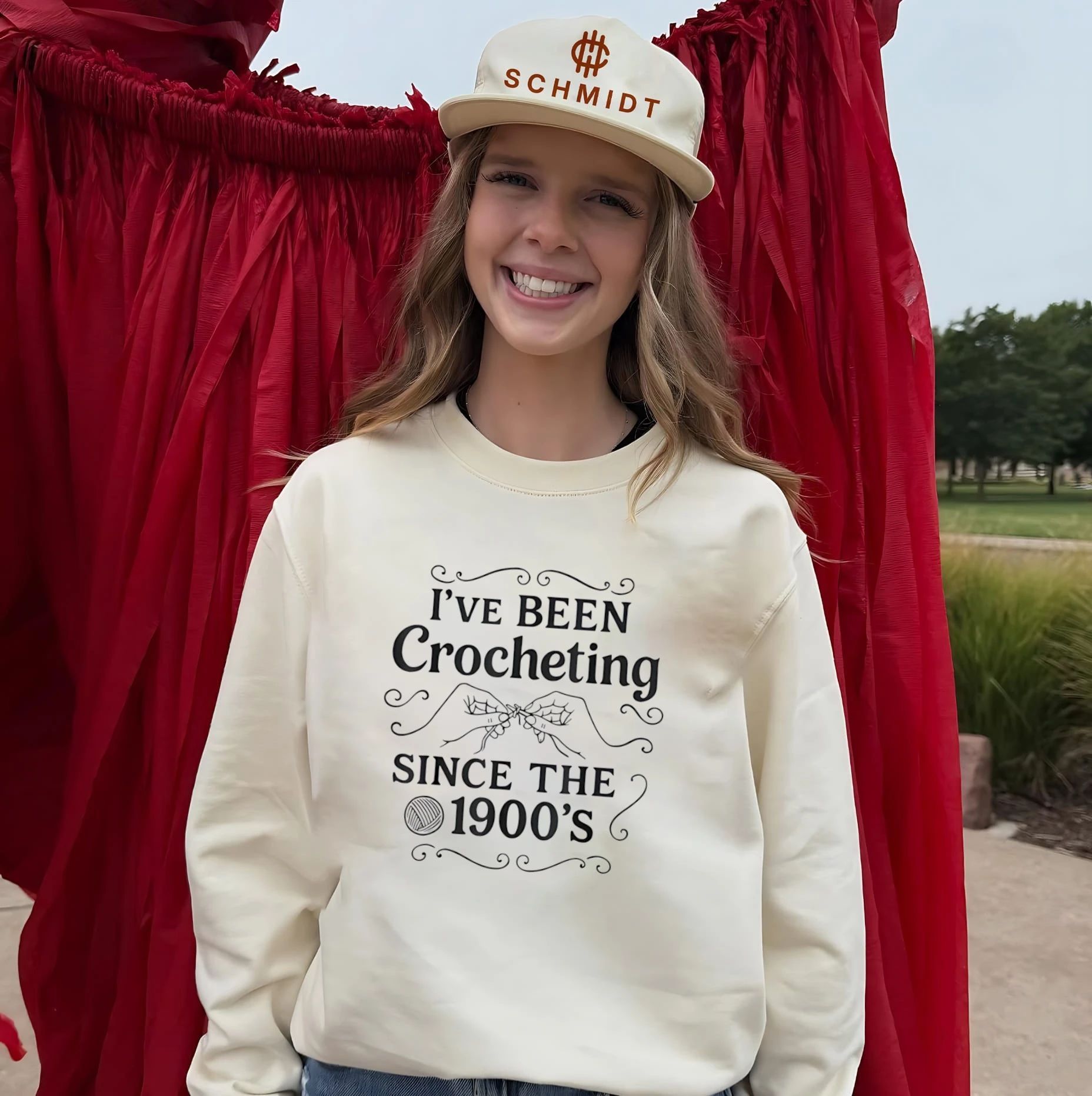 I’ve Been Crocheting Since the 1900’s crochet shirt