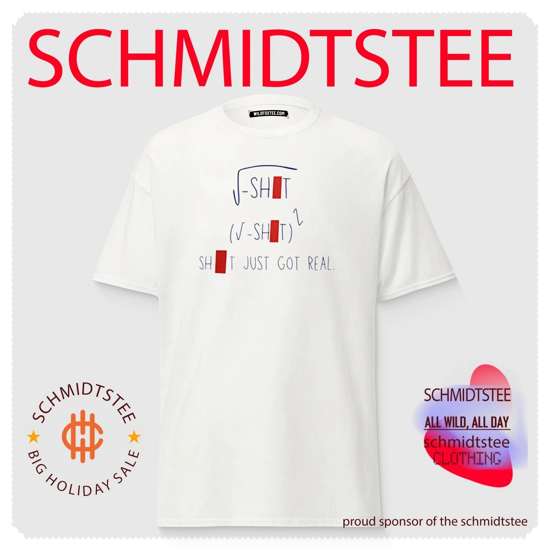 Shit Just got real Mathematics shirt