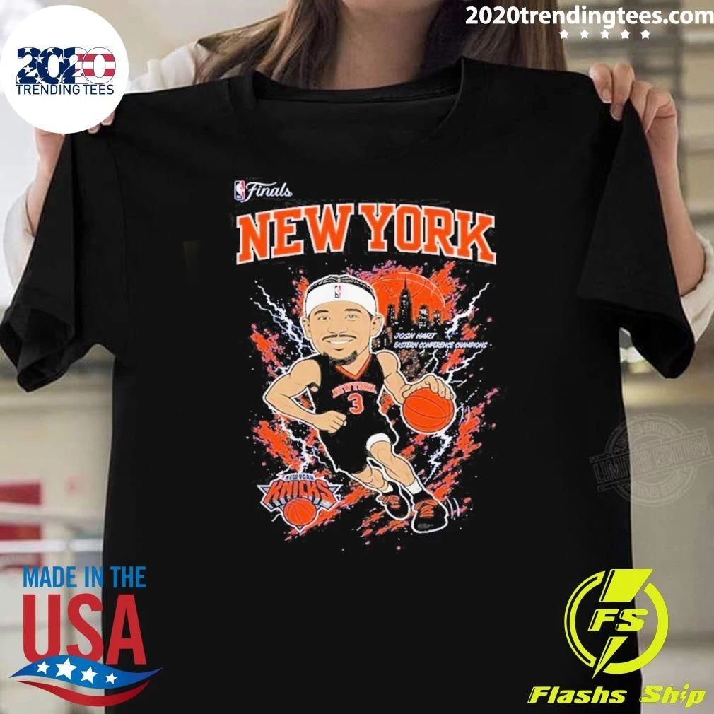 Josh Hart New York Knicks Outerstuff Youth 2026 NBA Finals Player Shirt