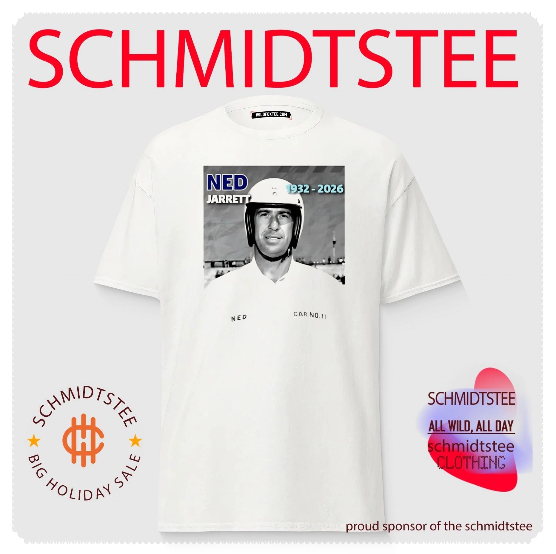 Ned Jarrett Memorial Tribute 1932-2026 Shirt