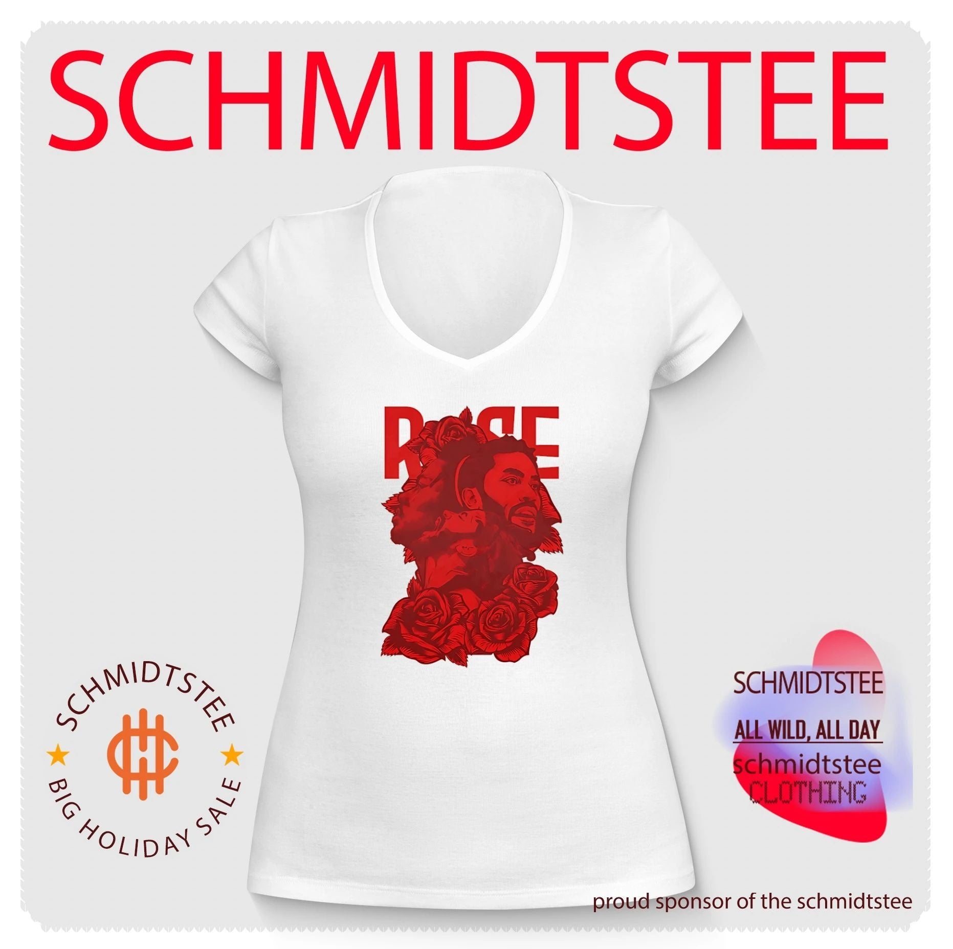 Derrick Rose illustration shirt