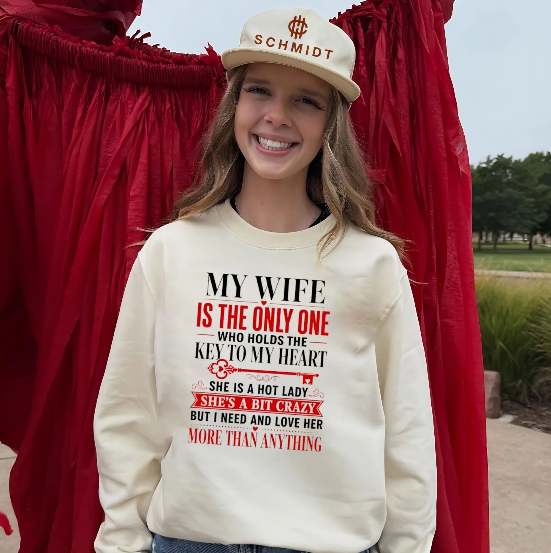 My wife is the only one who holds the key to my heart shirt