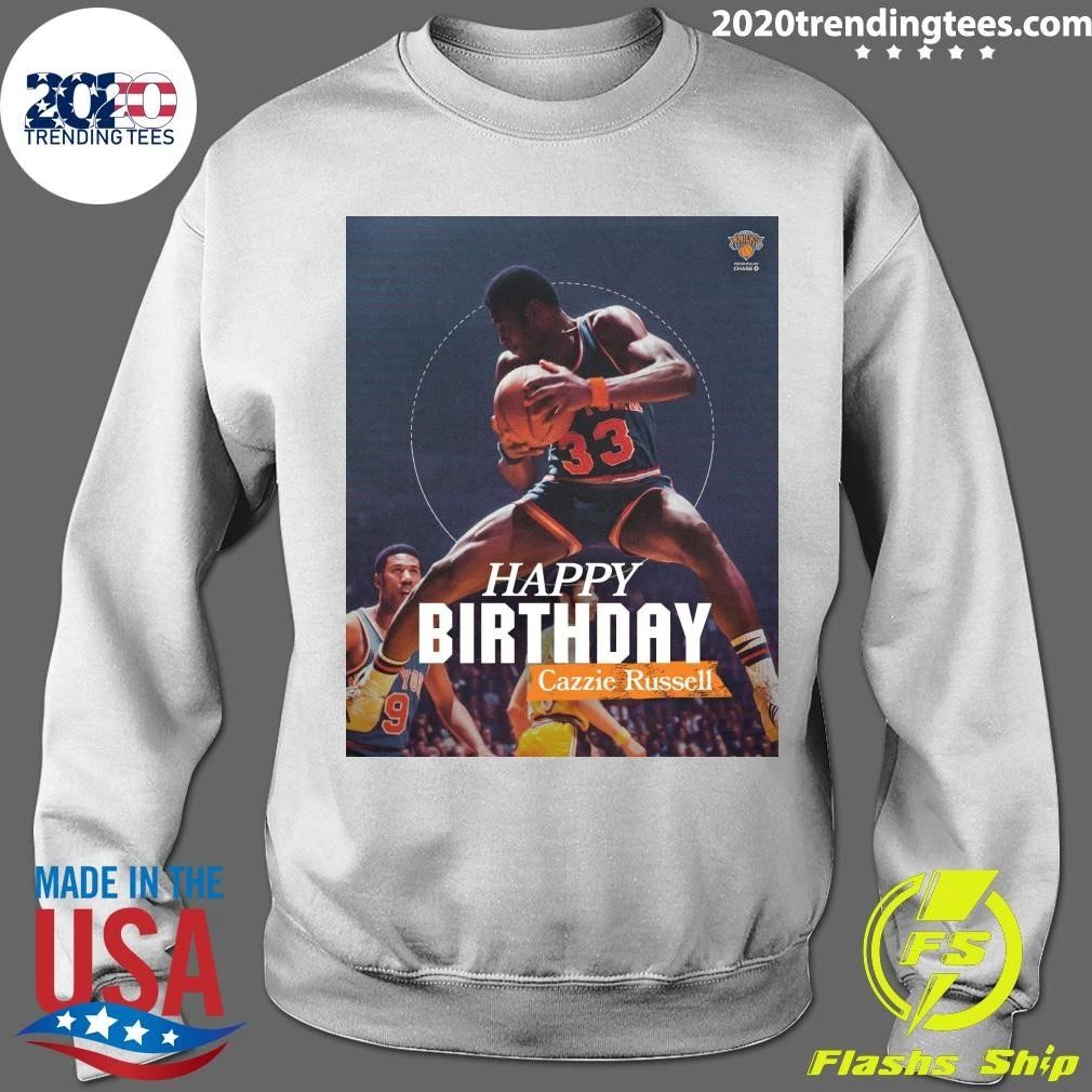 Happy Birthday Cazzie Russell Shirt
