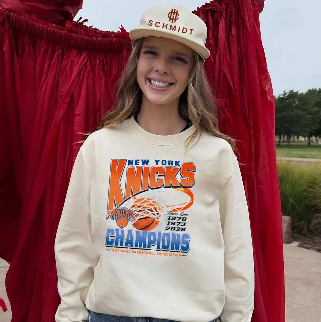 New York Knicks Three-Time NBA Finals Champions 2026 shirt