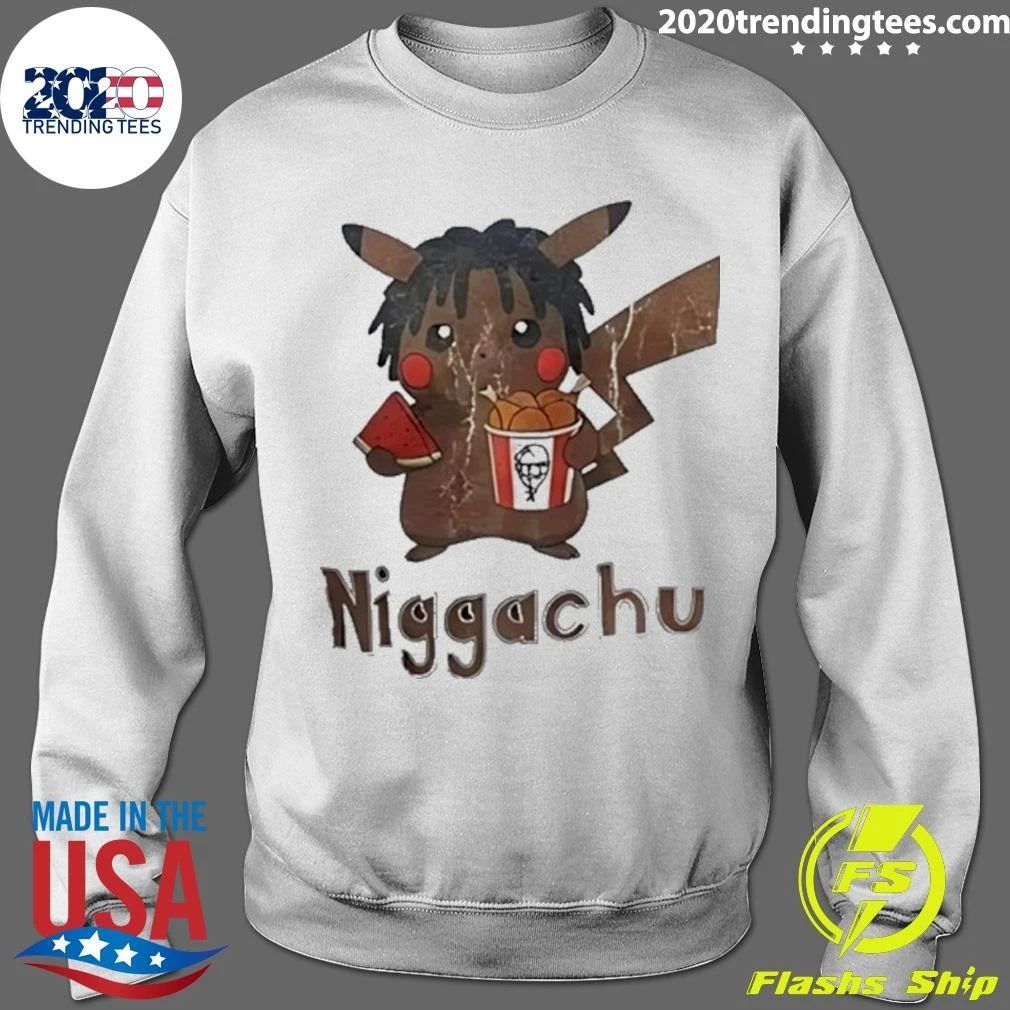 Niggachu X Pikachu Meme Shirt