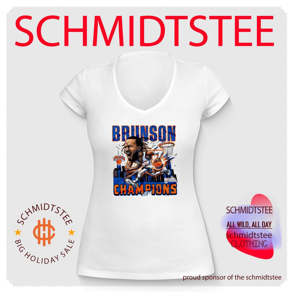 Jalen Brunson New York Knicks 2026 NBA Finals Champions Cotton Shirt