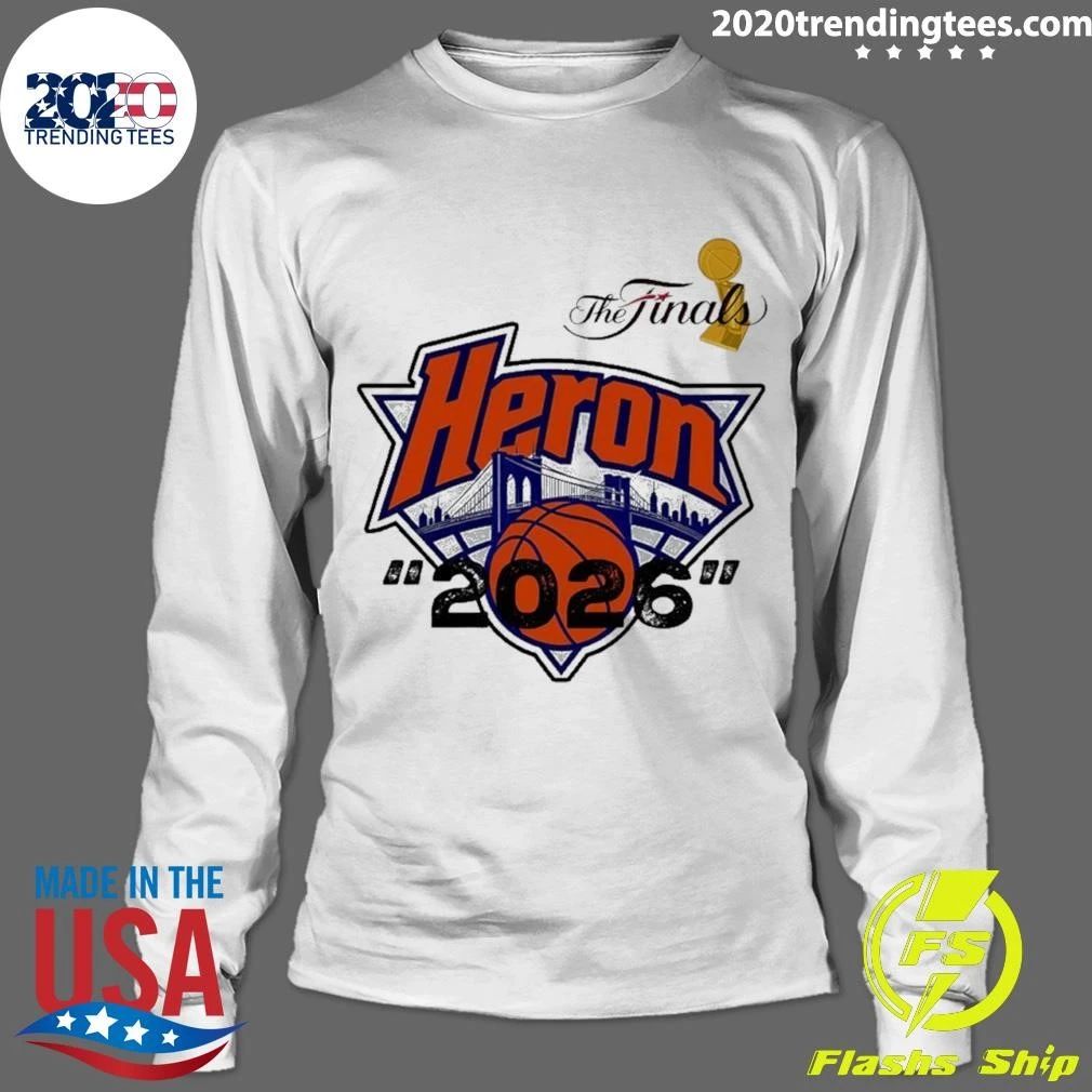 The Finals Heron 2026 New York Knicks Shirt