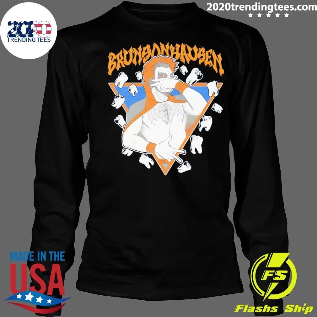 Danhausen Wwe X Jalen Brunson 3 Point New York Knicks Basketball Nba 2026 Shirt
