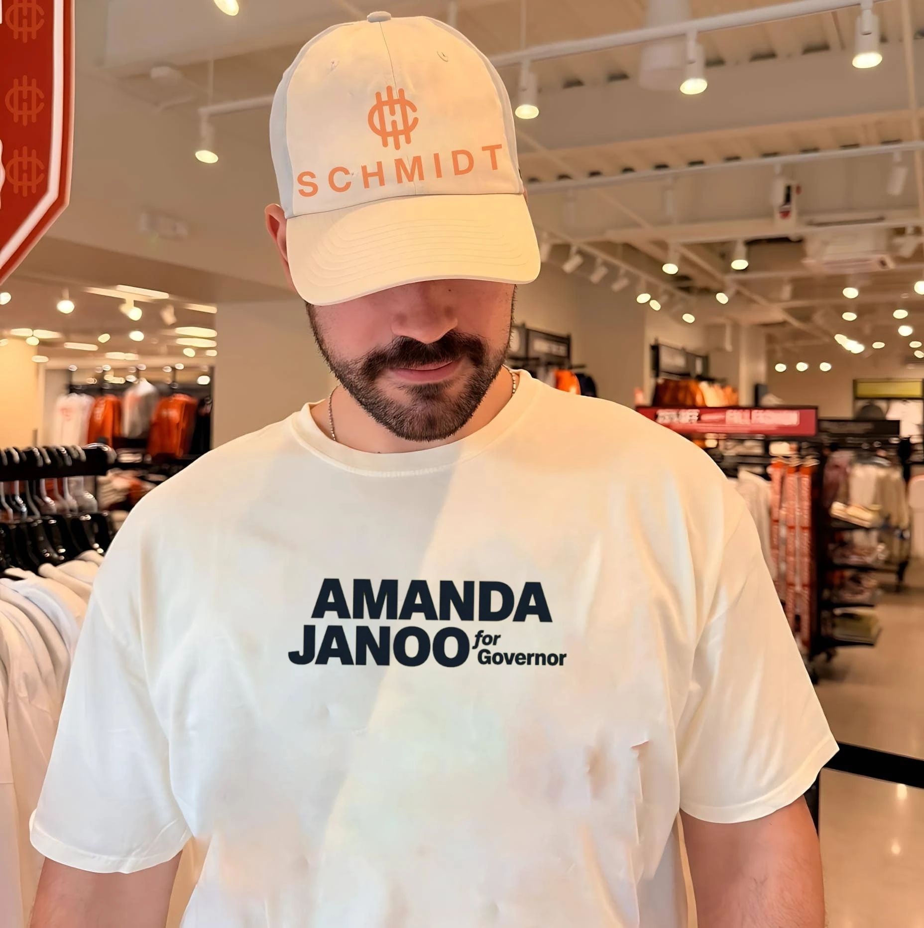 Amanda Janoo for Governor 2026 shirt