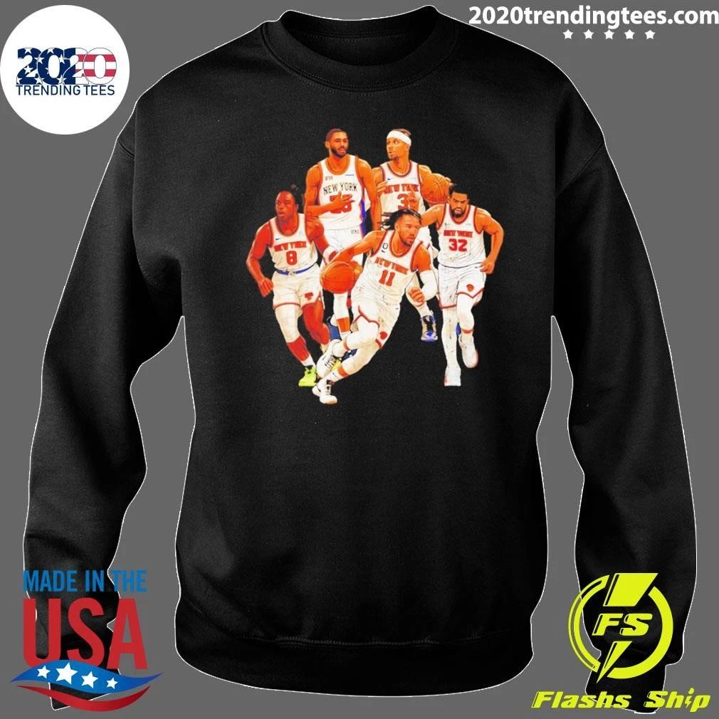 Karl-Anthony Towns Josh Hart Jalen Brunson New York Knicks Basketball Players NBA Vintage Shirt