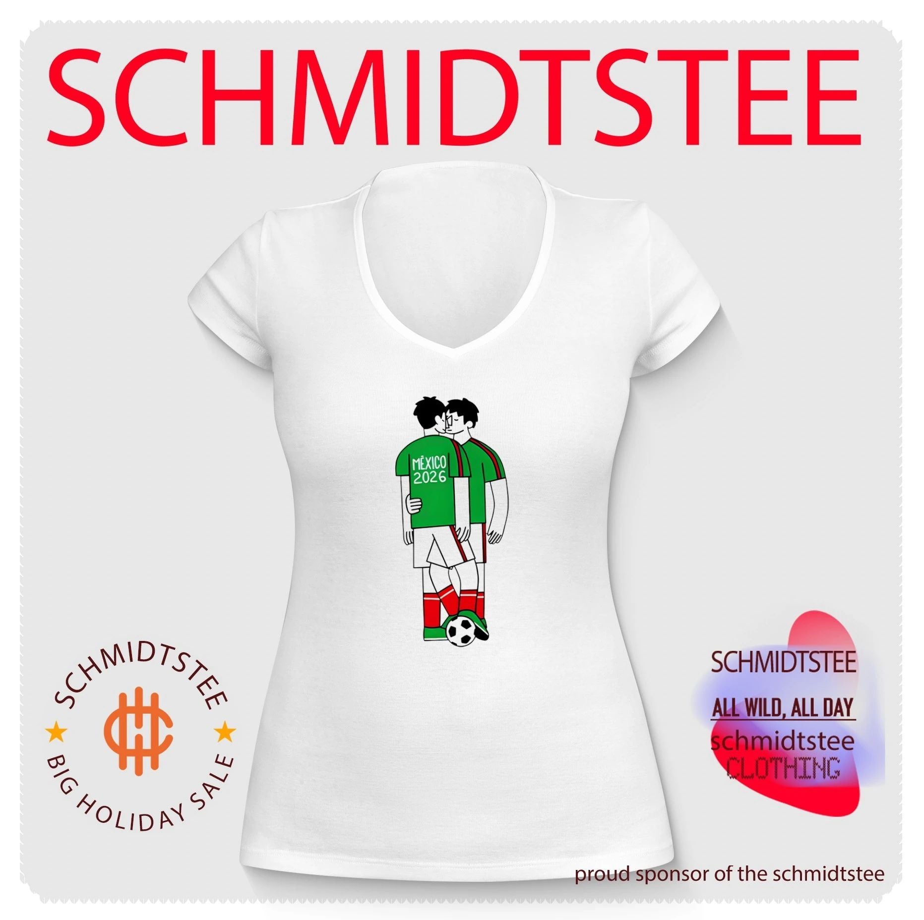 Mexico 2026 Soccer Pride Shirt