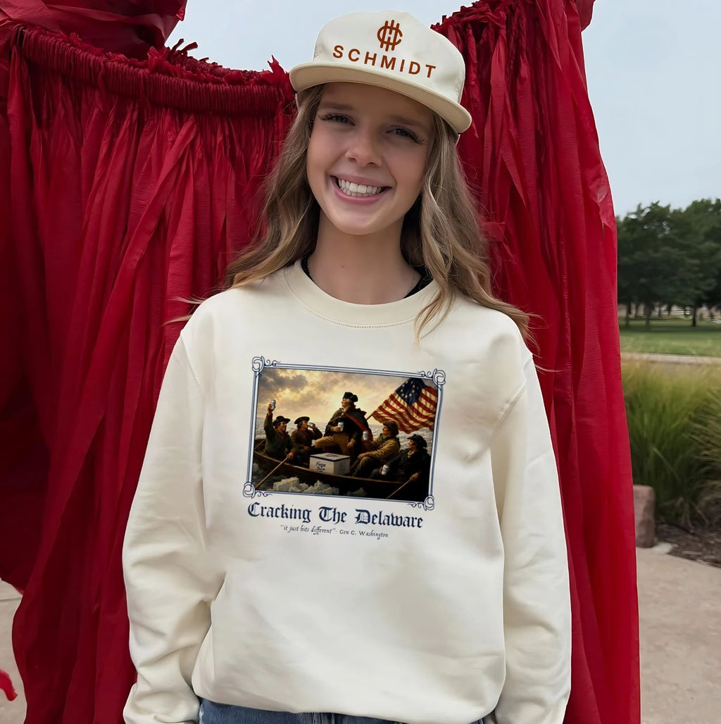 Cracking the Delaware it just hits different Gen G Washington shirt