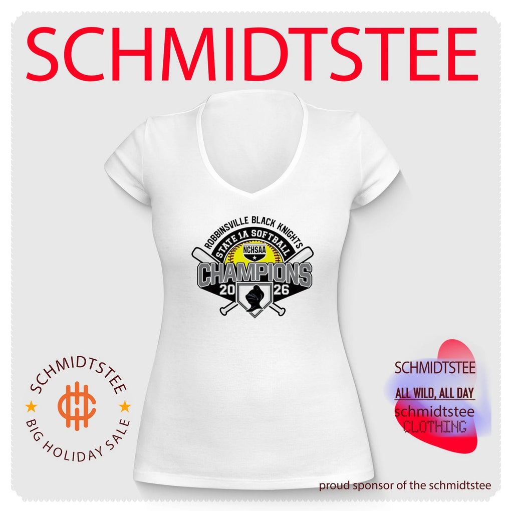 Robbinsville Black Knights 2026 NCHSAA State 1A Softball Champions shirt