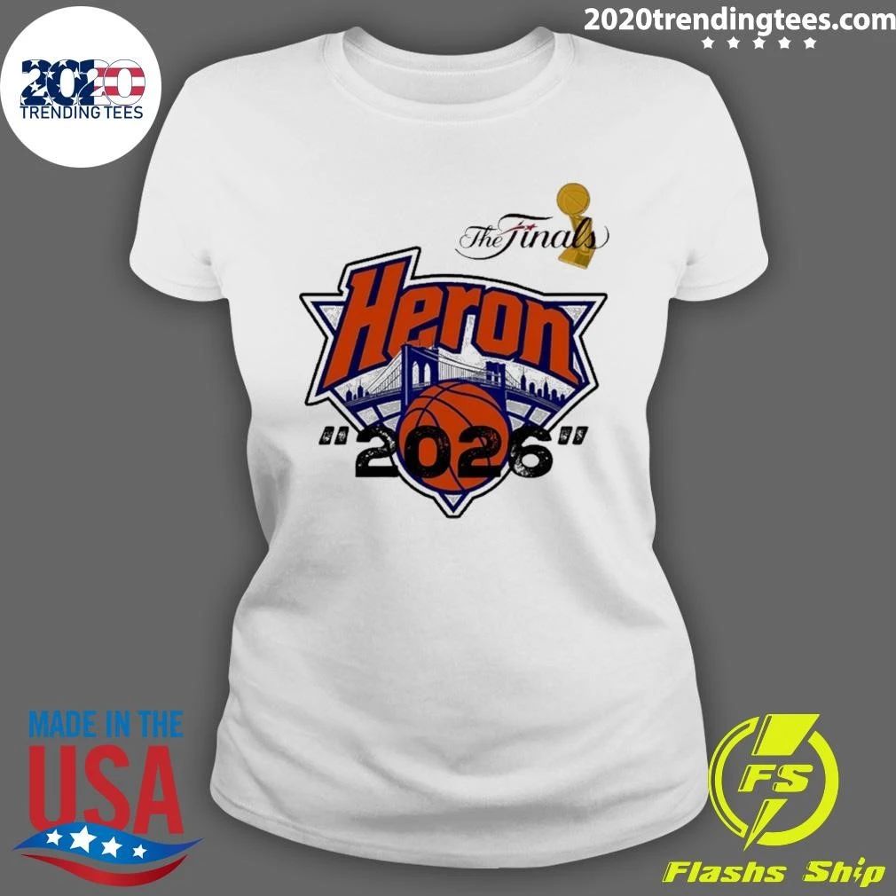 The Finals Heron 2026 New York Knicks Shirt