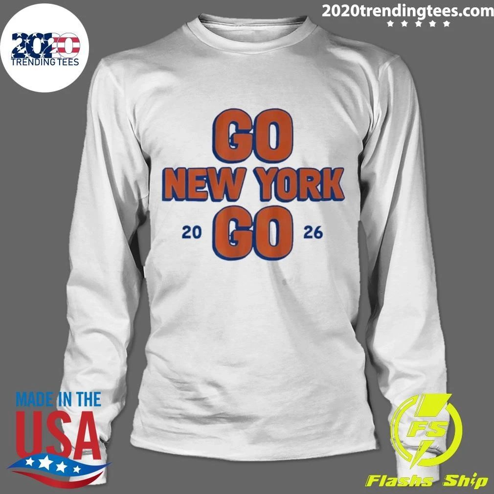 NBA Finals New York Knicks Go New York Go 2026 Shirt