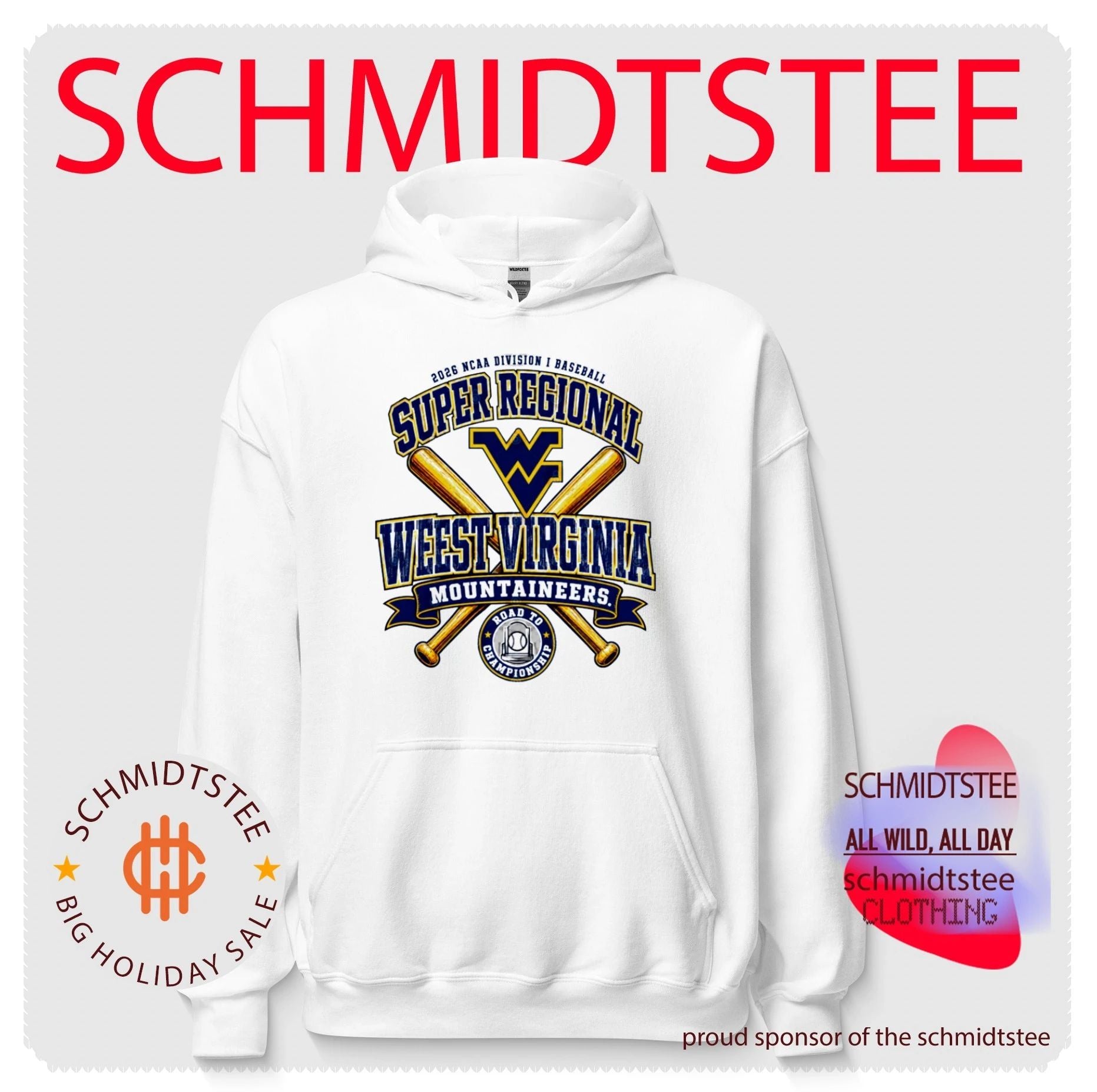 West Virginia Mountaineers Champion 2026 NCAA Division I Baseball Super Regionals shirt