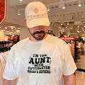 i’m the aunt with fiftyeleven nieces and nephews shirt