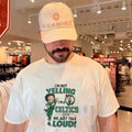 I’m not yelling I’m a Boston Celtics girl we just talk loud shirt