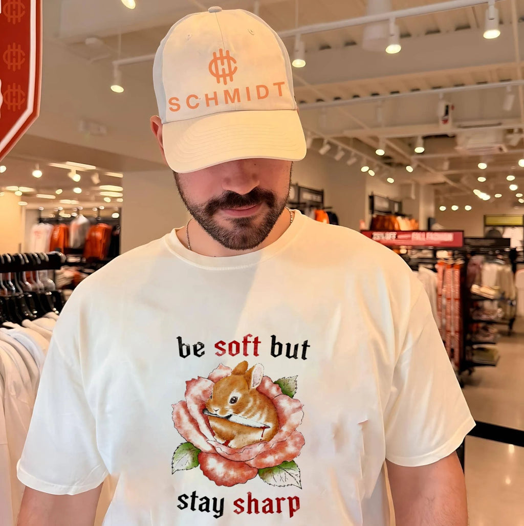 Cat be soft but stay sharp shirt