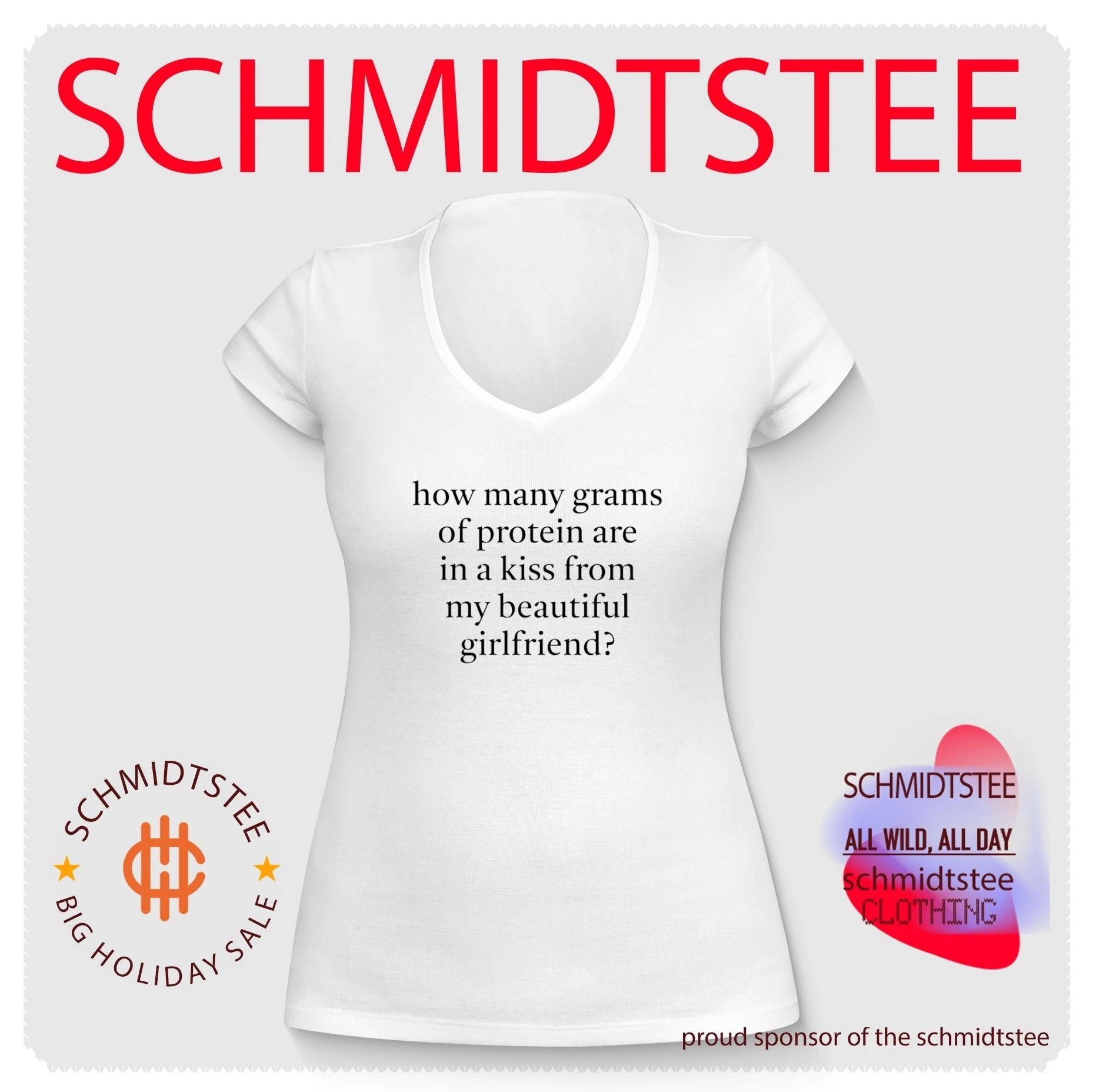 How Many Grams of Protein Are in a Kiss from My Beautiful Girlfriend shirt