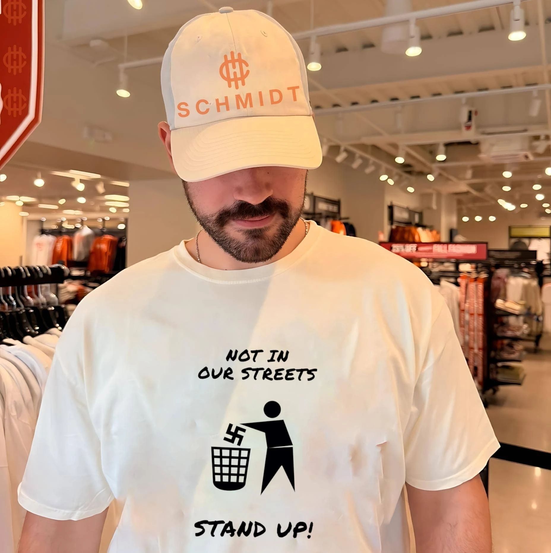 Not in our streets stand up shirt