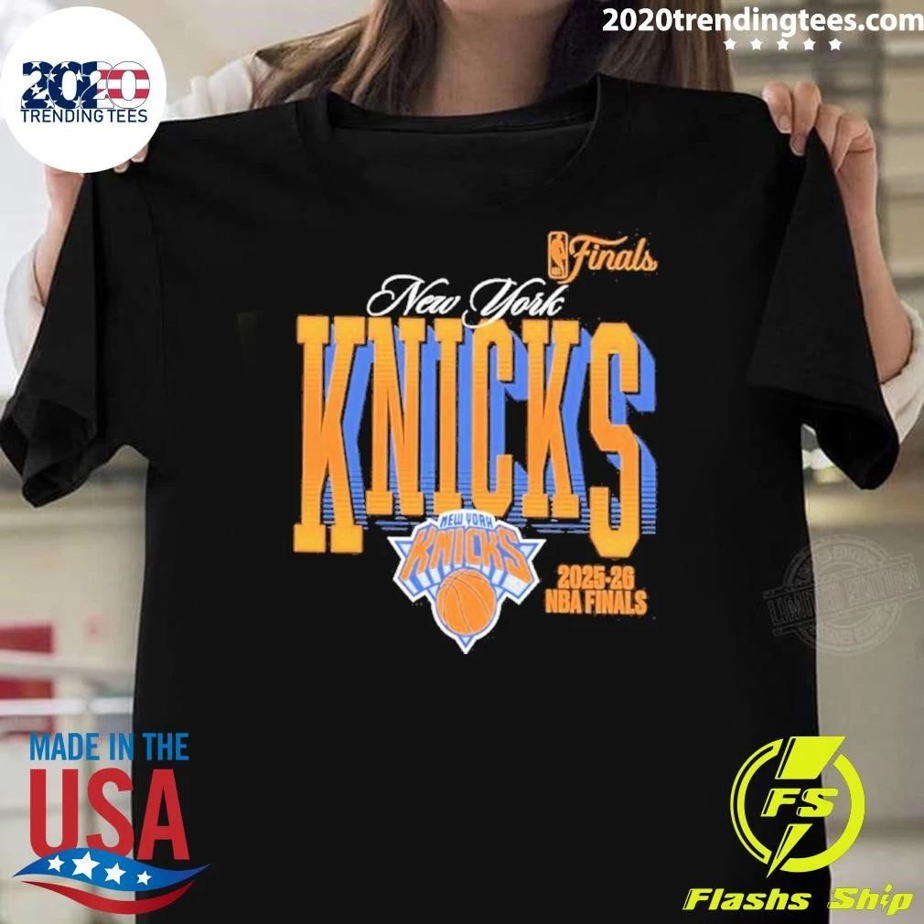 New York Knicks Basketball 2025-26 Nba Finals Shirt