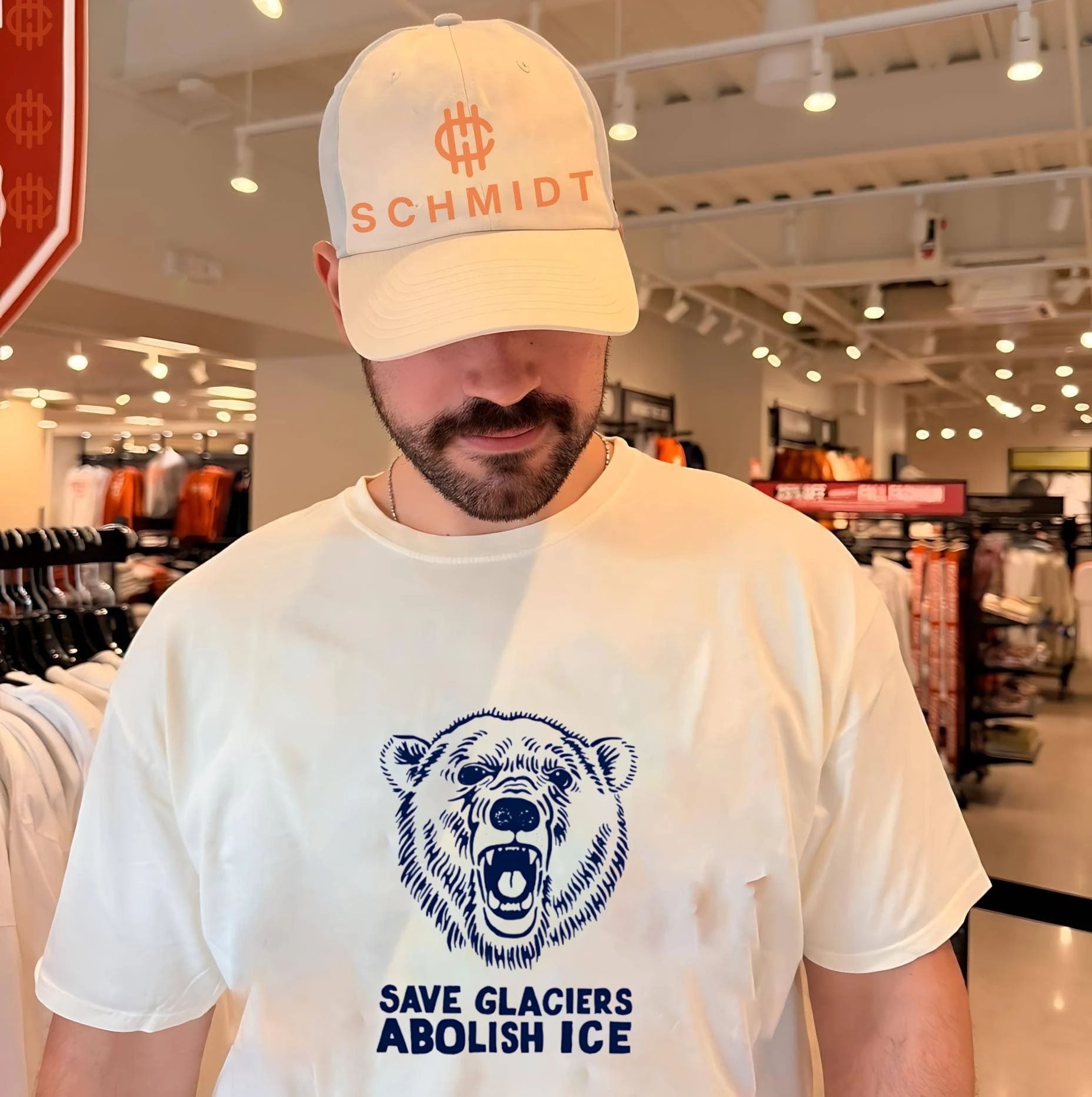 OSO Artists Orchard Save Glaciers ABOLISH ICE shirt