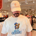 Jalen Brunson New York Knicks MVP Capn Clutch cartoon shirt