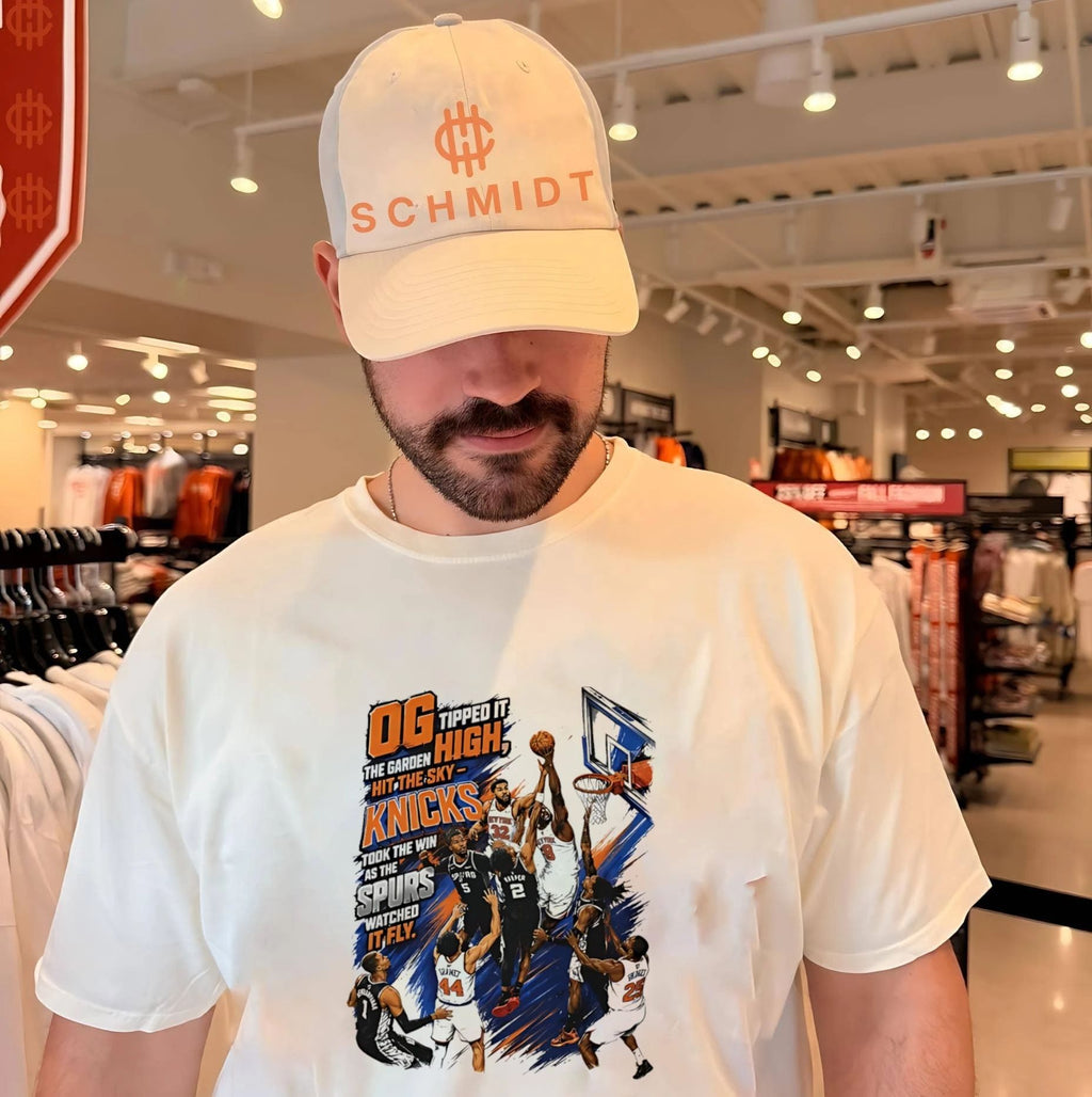 OG tipped it high the garden hit the sky NY Knicks NBA Finals 2026 shirt