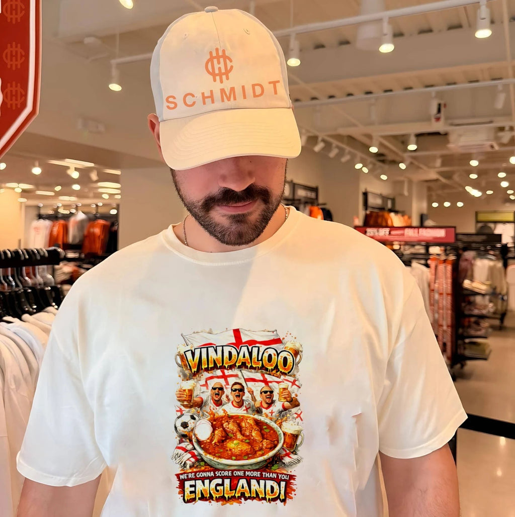 England Vindaloo Football we’re gonna score one more than you shirt