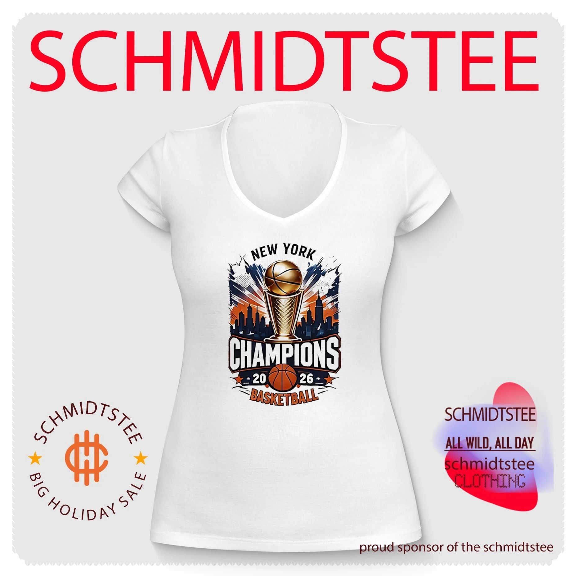 New York Knicks 2026 NBA championship basketball skyline shirt