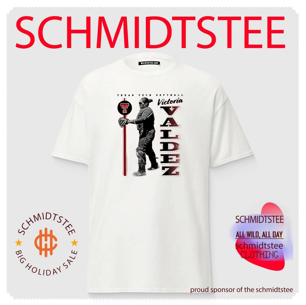 Texas Tech Softball Victotia Valdez posing shirt