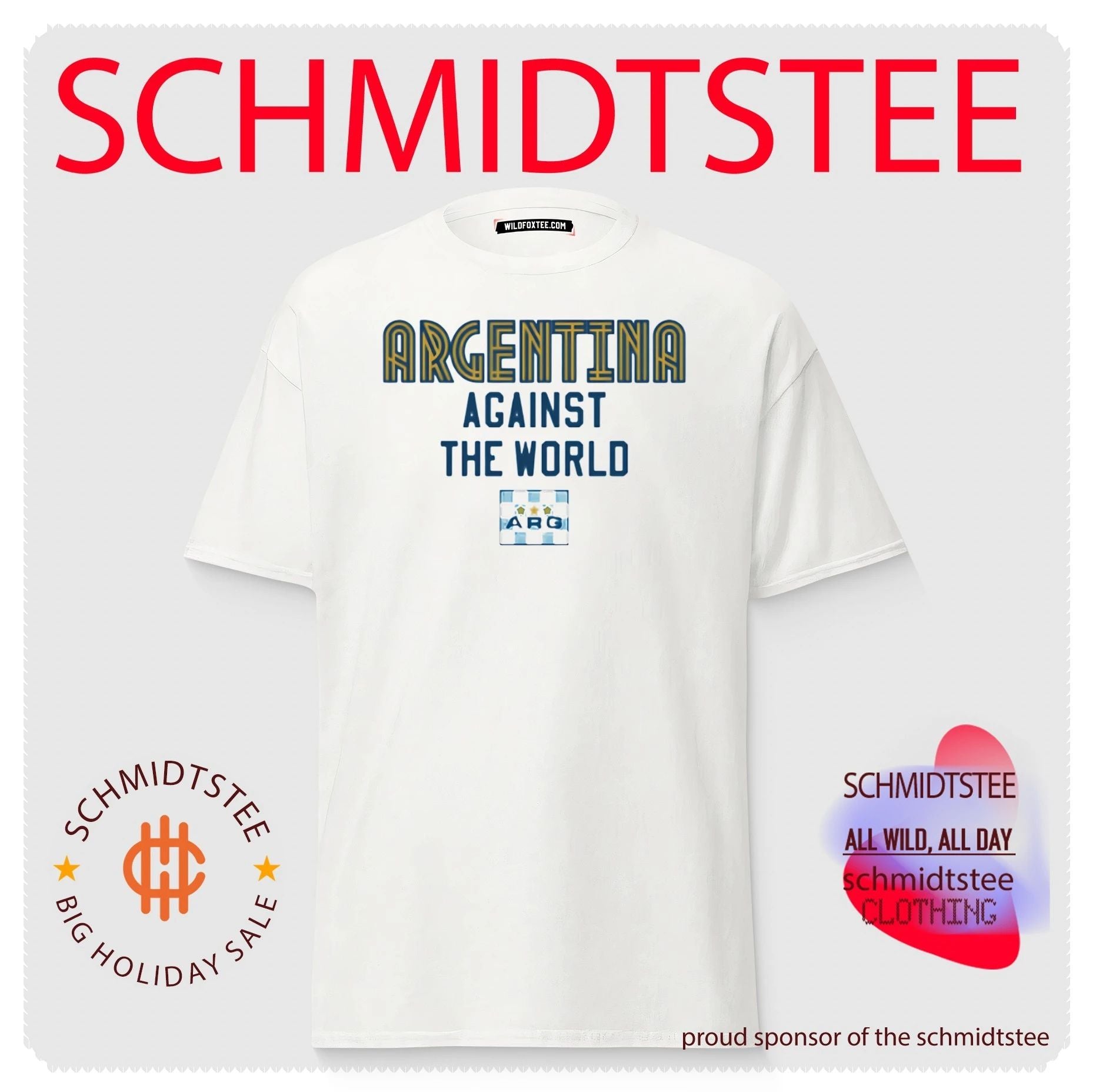 Argentina Against The World logo shirt