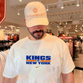 Kings of New Yok New York Knicks text shirt