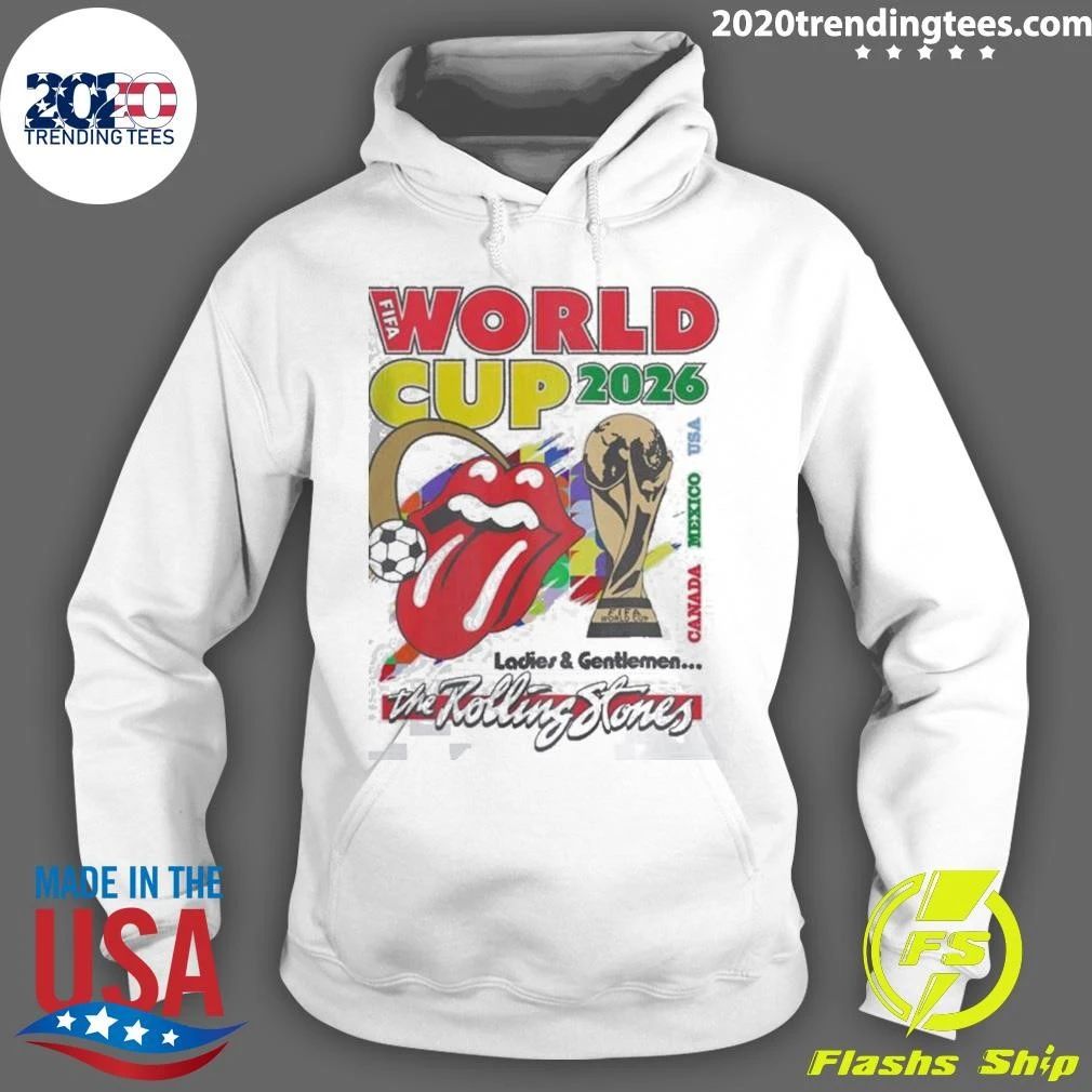The Rolling Stones x FIFA World Cup 2026 Classic Matchday Shirt