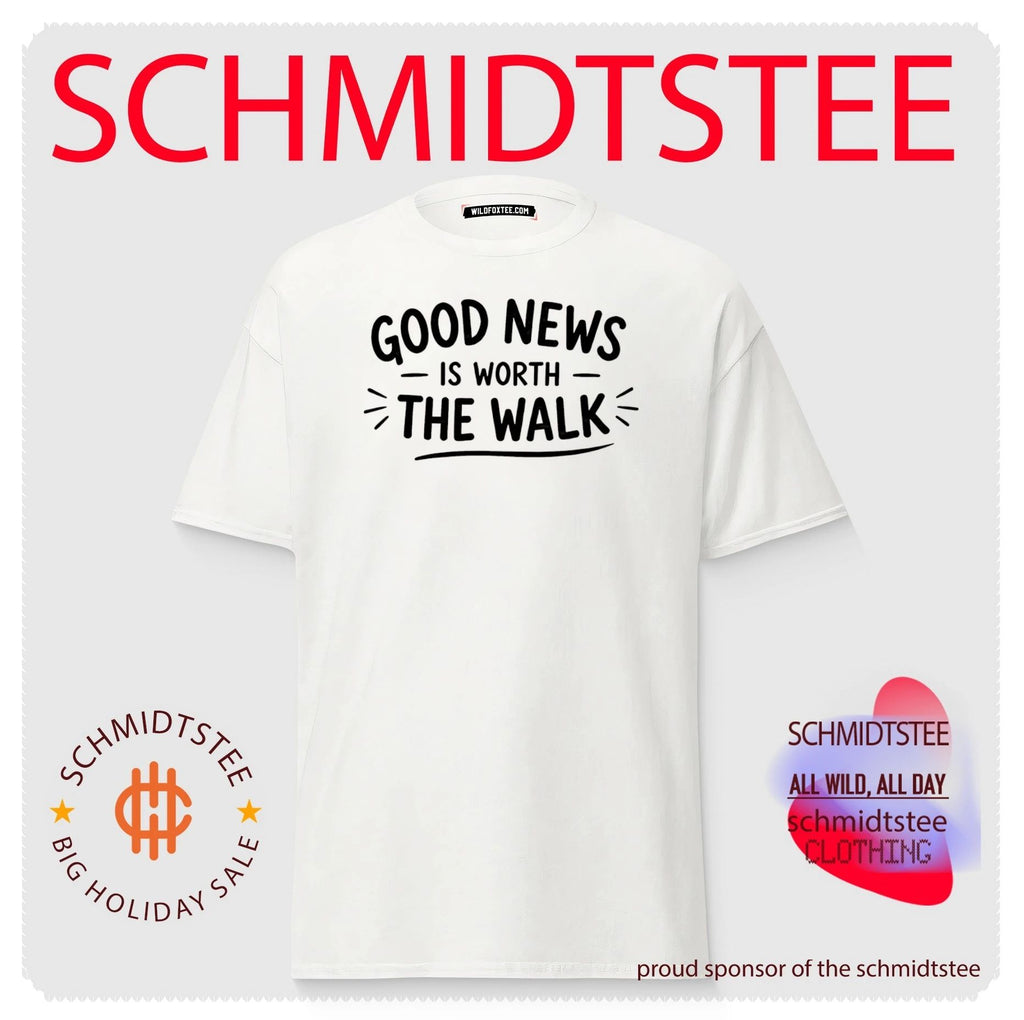 Good news is worth the walk vintage shirt