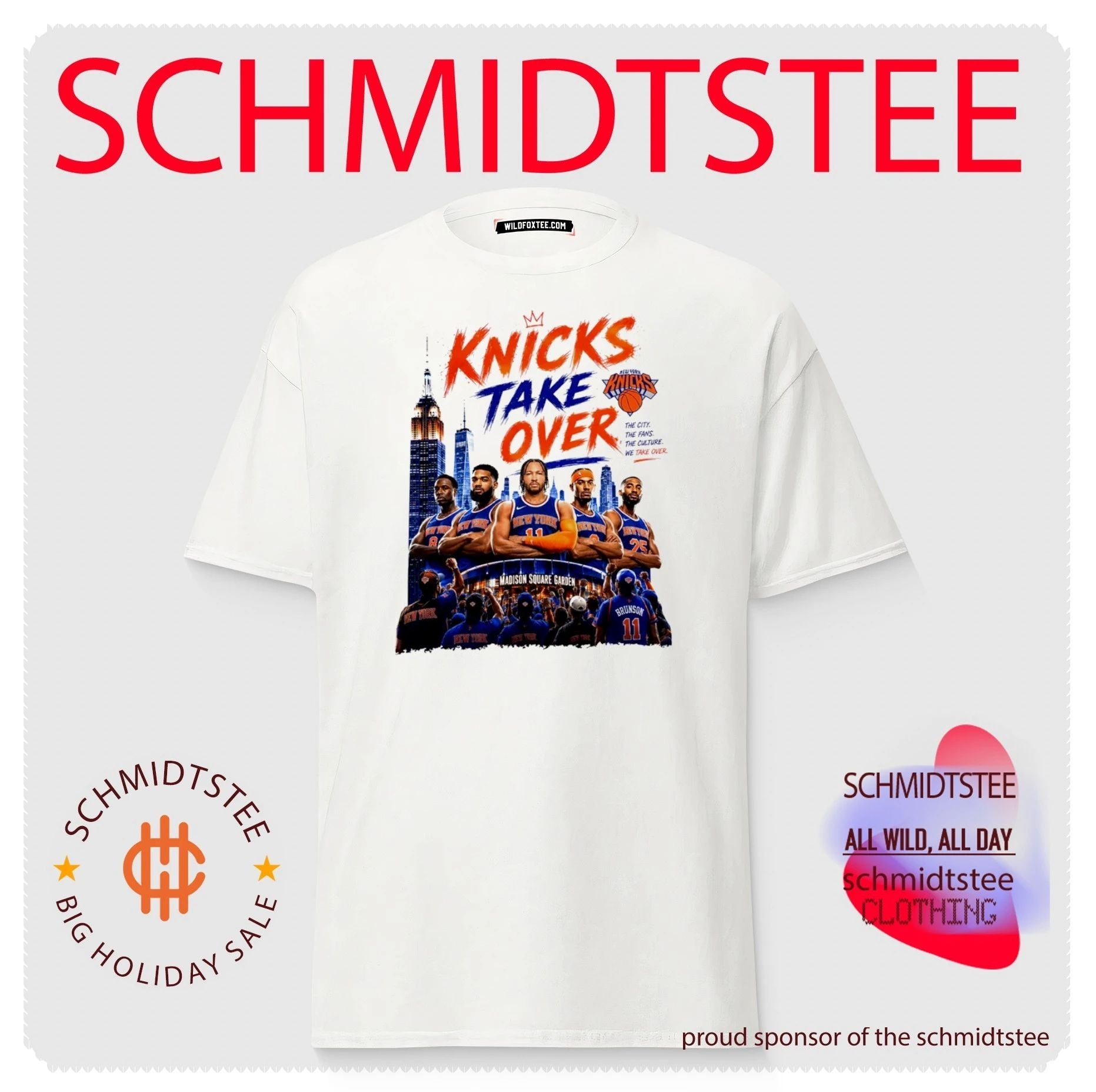 New York Knicks 2026 NBA Champions The Take Over shirt