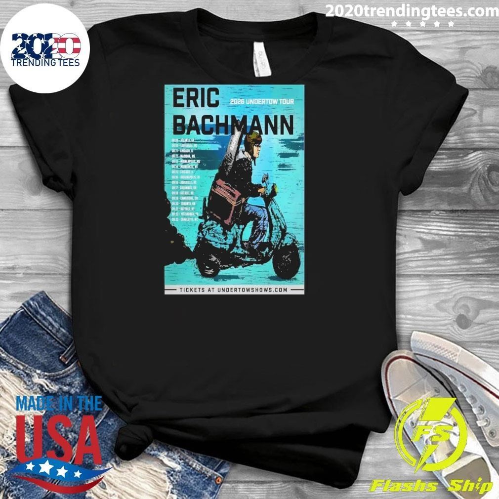 Eric Bachmann Undertow 2026 Shows Poster Shirt