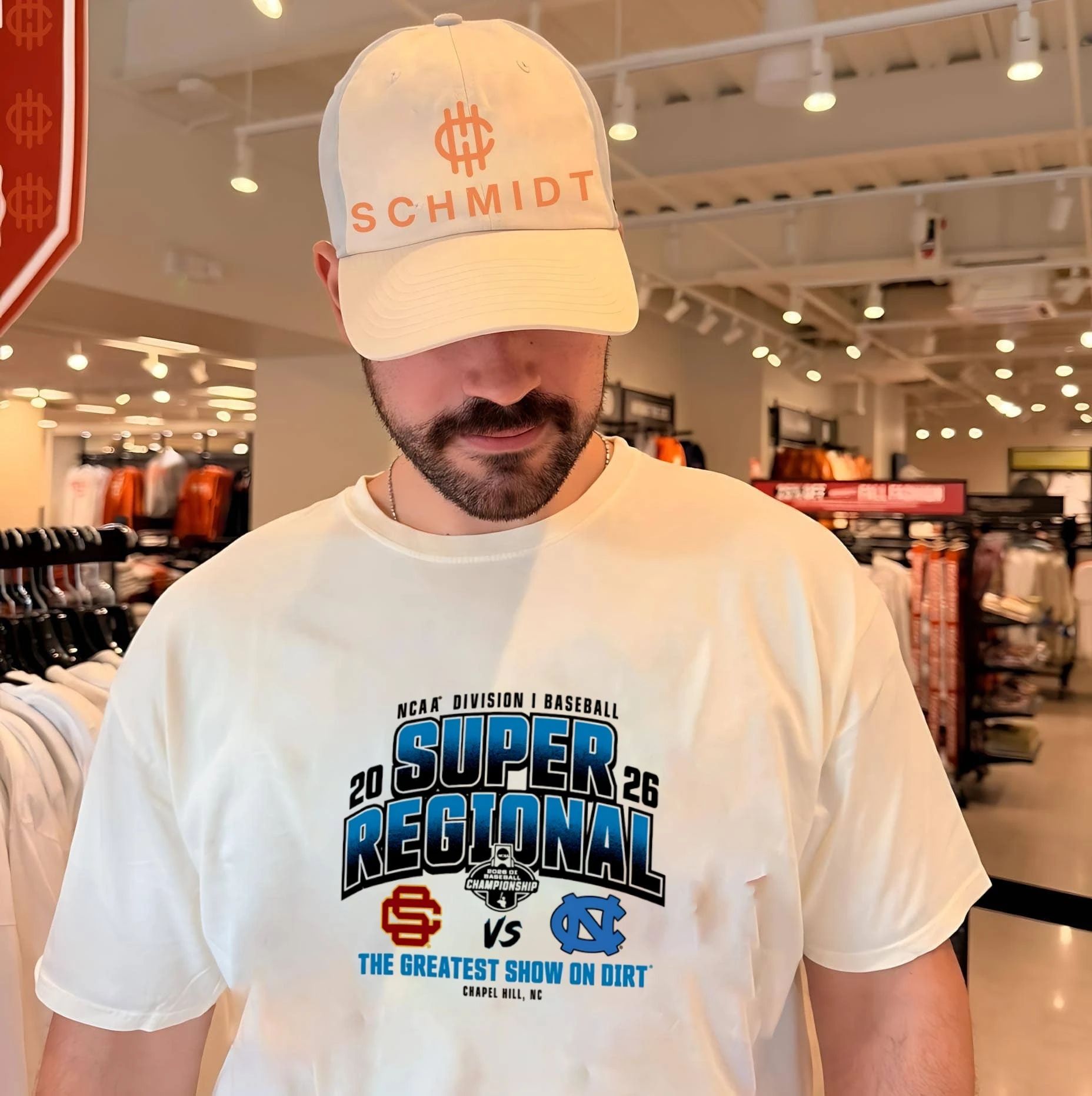 South Carolina Gamecocks vs North Carolina Tar Heels 2026 NCAA Baseball Super Regional The Greatest Show on Dirt shirt