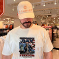 Independence day United we stand freedom forever Uncle Sam pointing shirt
