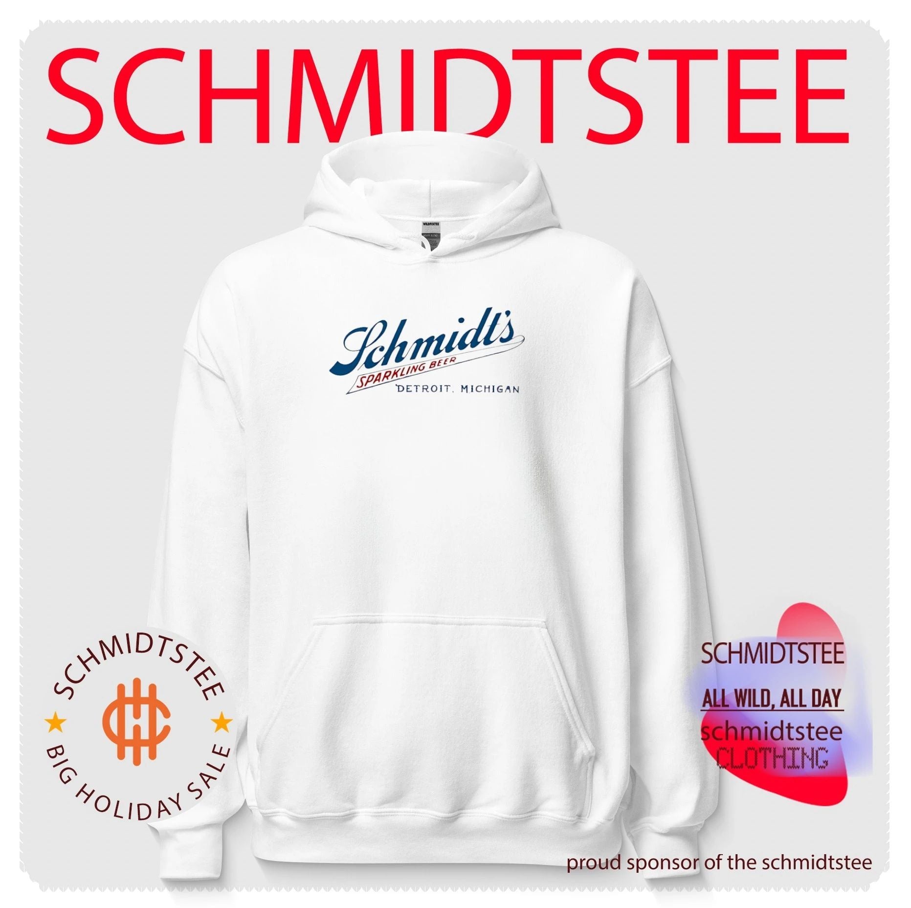 Schimidt’s sparkling beer from Detroit Michigan shirt