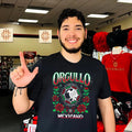 Orgullo Mexicano eagle crest graphic shirt
