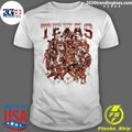 Texas Longhorns NCAA Softball Team Collage Shirt