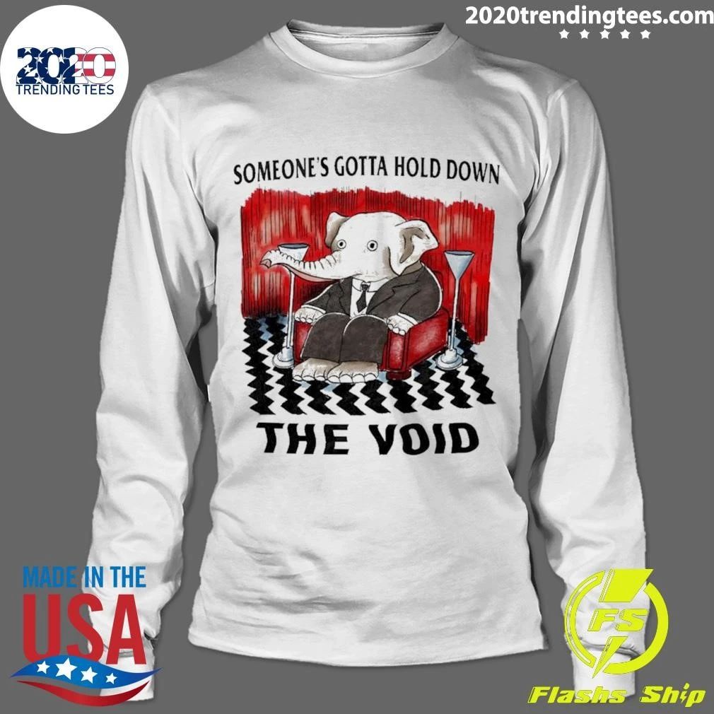 Elephant In Red Room Twin Peaks Someone’s Gotta Hold Down The Void Shirt