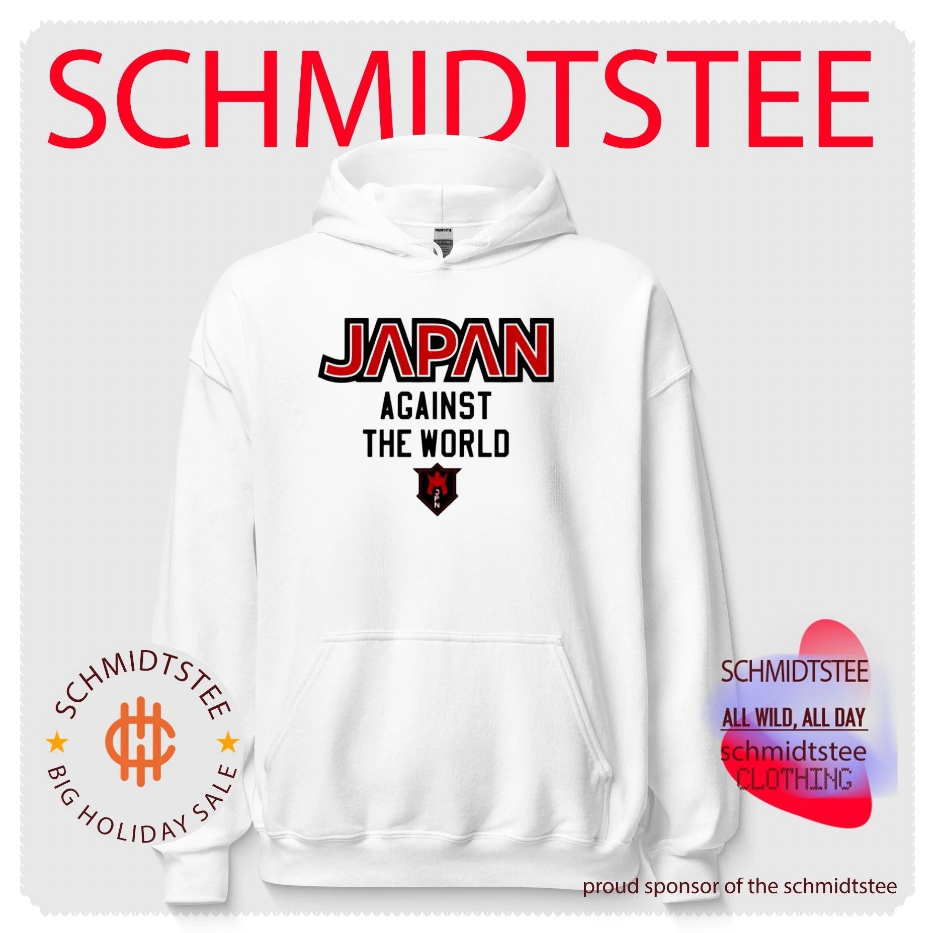 Japan Against The World logo shirt
