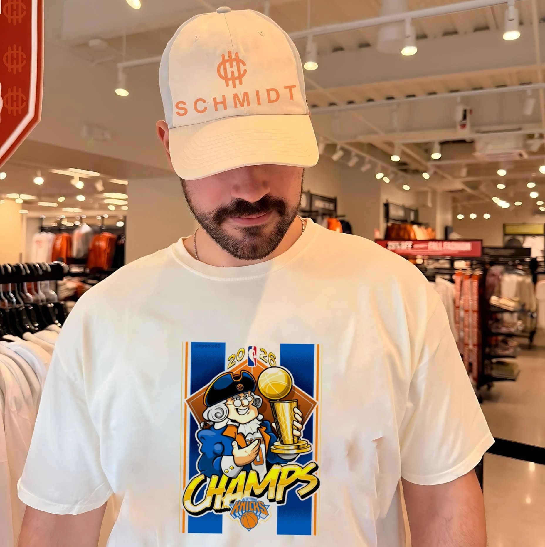 New York Knicks the 2026 NBA Champs mascot shirt