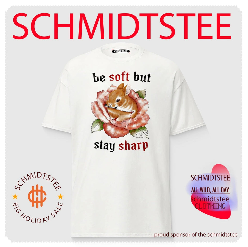 Cat be soft but stay sharp shirt